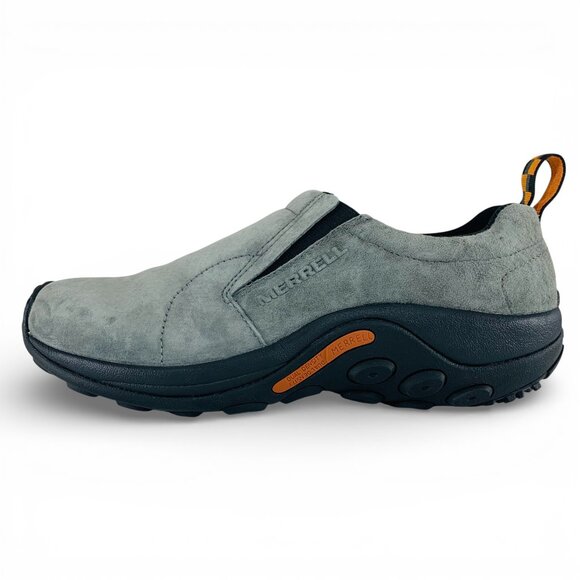 Merrell Jungle Moc Pewter Grey Men\'s Hiking Trail Shoes J60805 main image 4